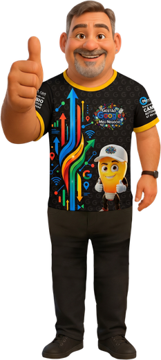 Mascote Google Meu Negócio
